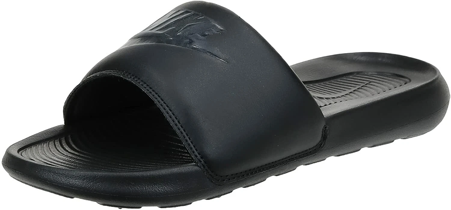 Sandali originali donna Nike Victori One Slide neri CN9677 004