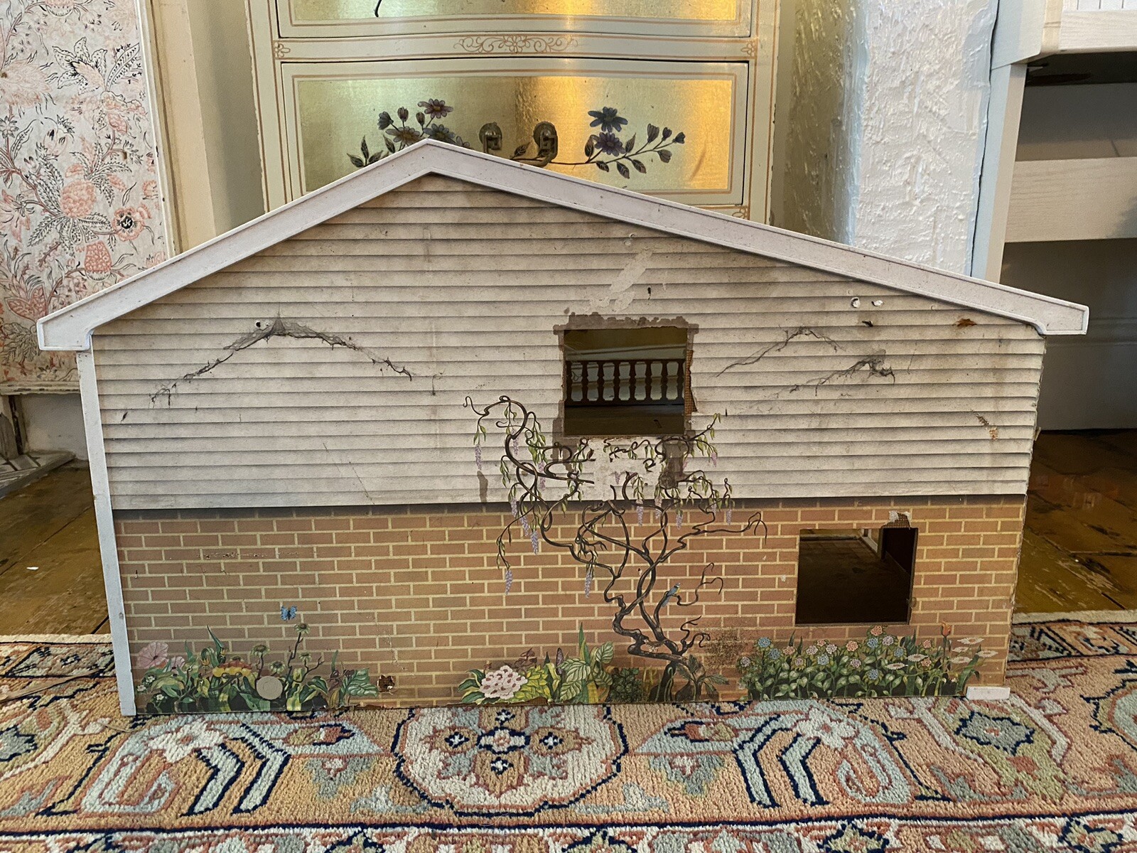 Rare Caroline's Home 1970's Vintage Dolls House Repair Restoration