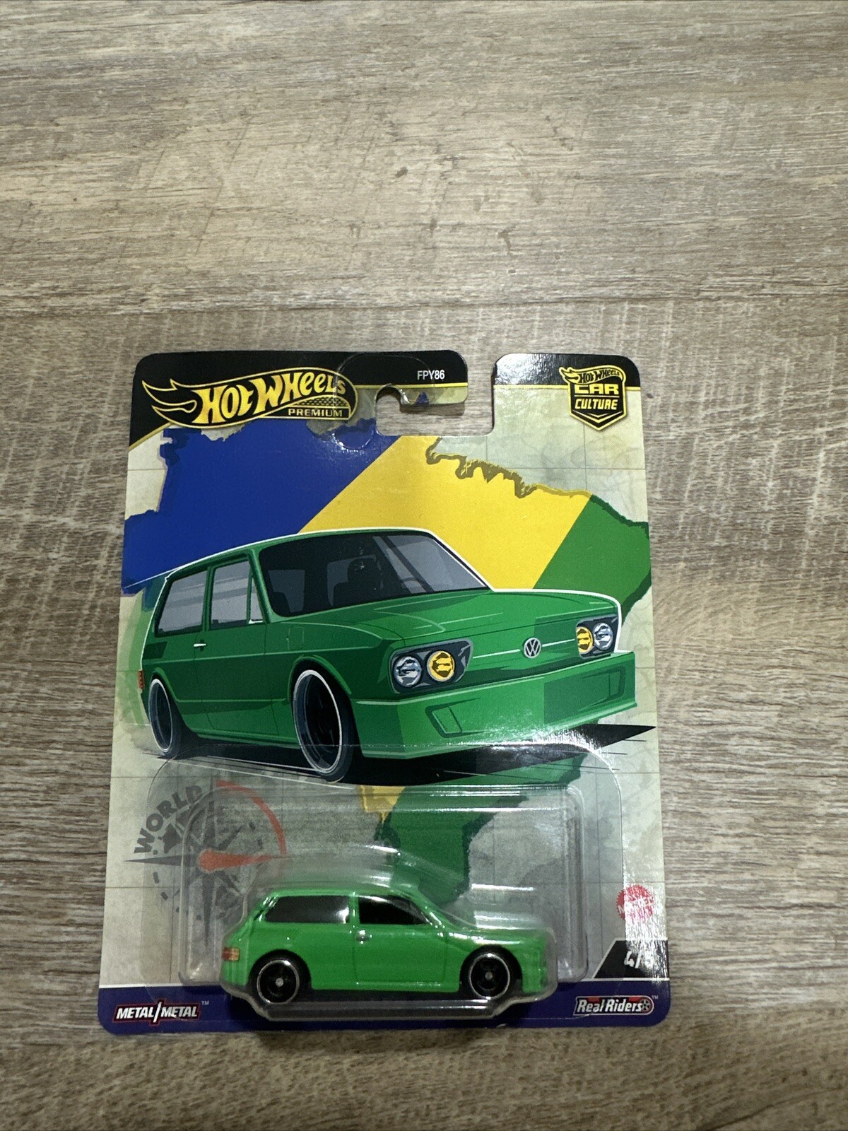 Hot Wheels Car Culture World Tour Diecast Car (2024) real rider premium