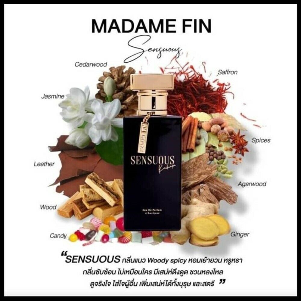 MADAME FIN SENSUOUS EDP Best Perfume Sweet Agarwood Luxury Kachapa