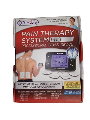 DR HO'S Pain Therapy System Professional T.E.N.S. Device Bdoy Pain Relief USA