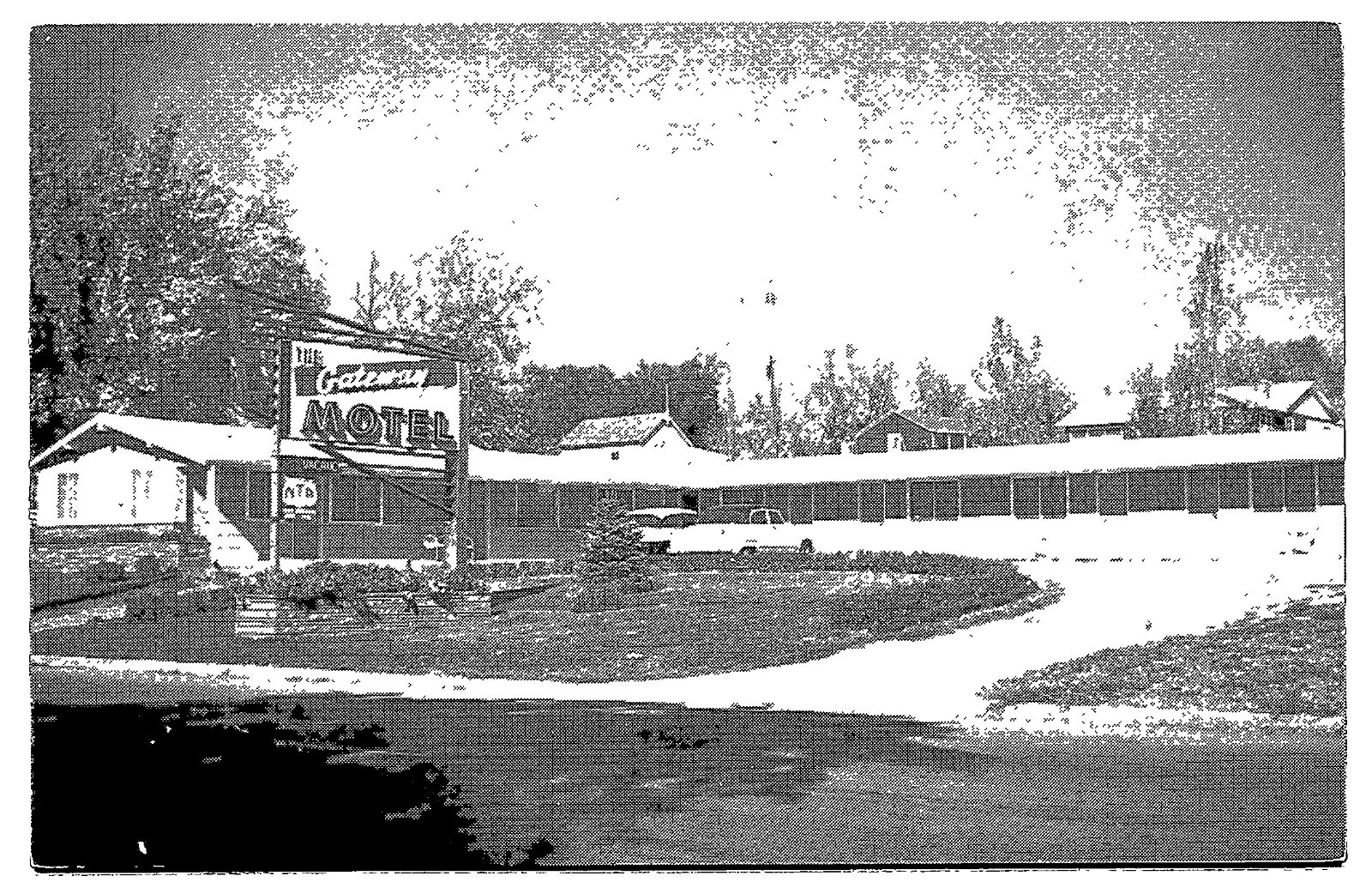 Postcard B&W Gateway Motel Canton South Dakota VTG c1920 D16 eBay