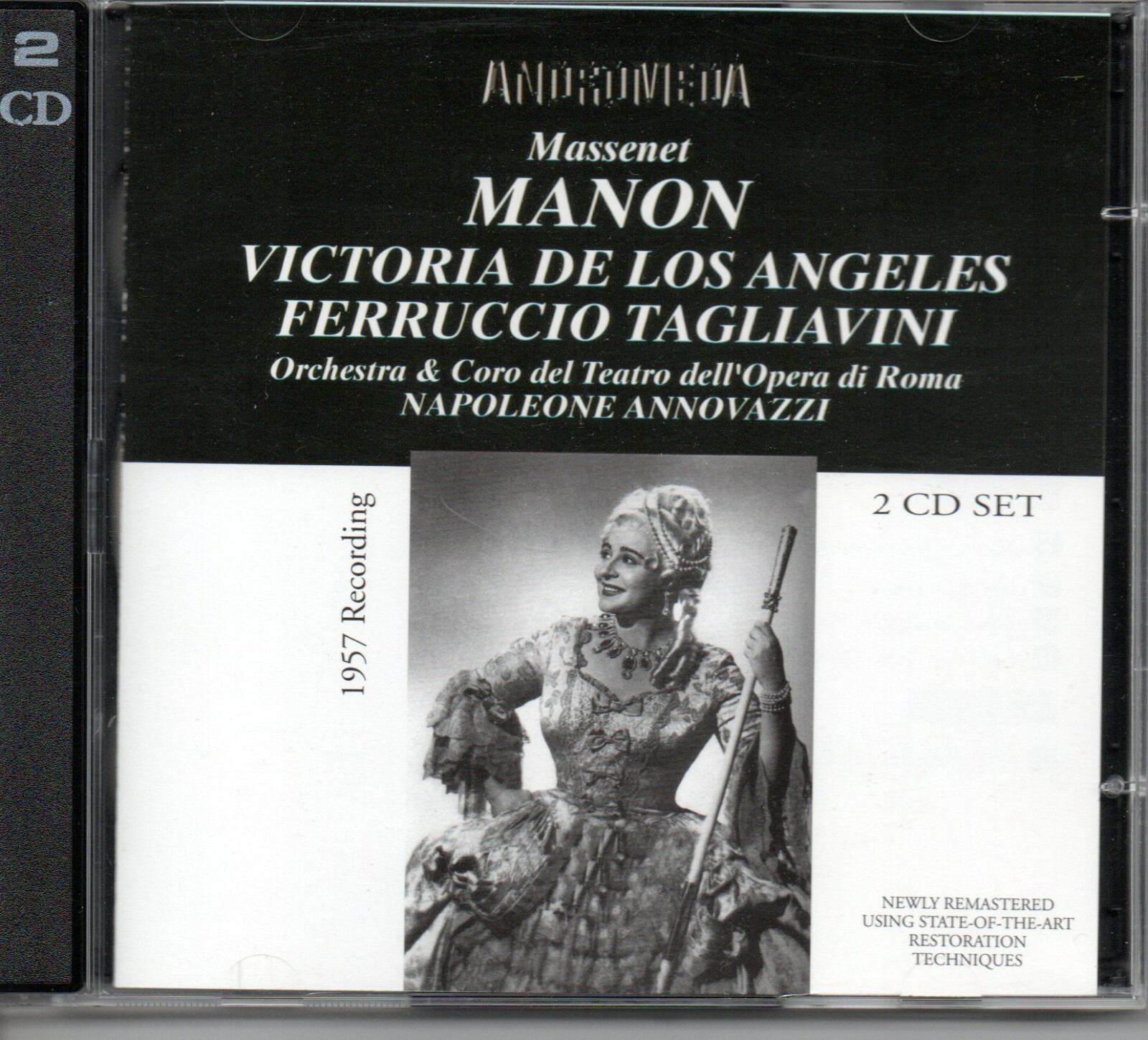 MASSENET - MANON - DE LOS ANGELES - TAGLIAVINI - POLI - ANNOVAZZI - ROME 1957