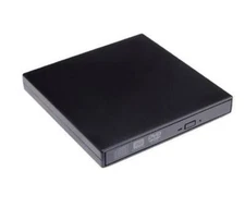 External USB DVD ROM Burner Writer Optical Drive For Laptop Notebook PC black