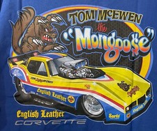 Vrhtf Nhra Awesome Tom The Mongoose English Leather Funny Car Large T Shirt Vrhtf Nhra Awesome Tom The Mongoose English Leather Funny Car Large T Shirt