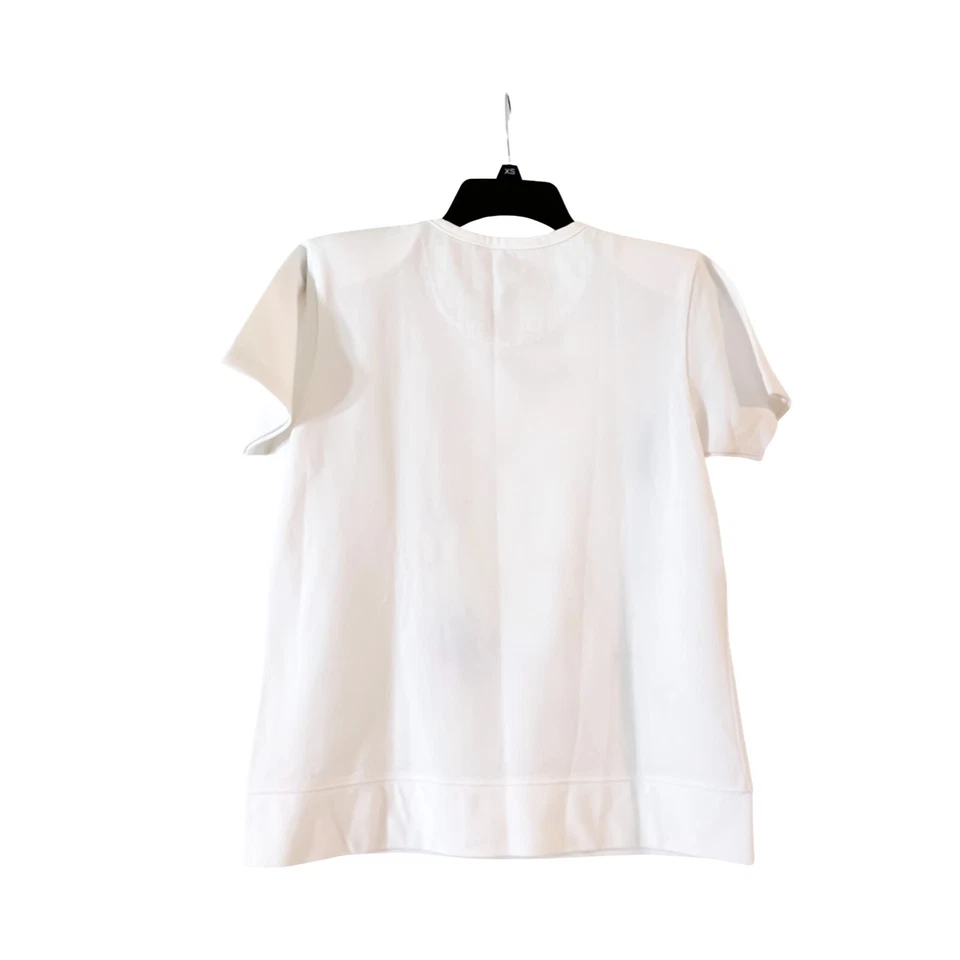 Top Karen Scott adornado cuello redondo para mujer talla PS Foto 4 de 4