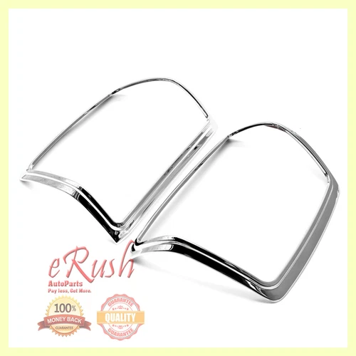 FOR 2014 2015 2016 2017 CHEVY SILVERADO TRIM BEZEL TAIL LIGHTS COVER COVERS FAST