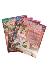 Cross Stitch Needlework 1997 Lot of 4 Magazines