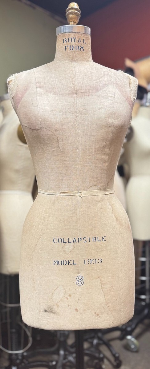 ROYAL Dress Form Size 8, 1993 Vintage, Made in USA dressmaker's dummy  mannequin | eBay