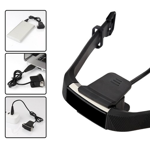 StrapsCo Replacement Charger for Fitbit Alta HR USB Dock Clip with Reset Button - Picture 4 of 13