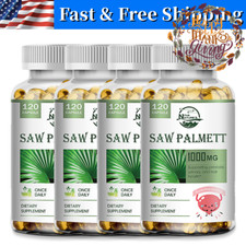1000mg Saw Palmetto - Premium Prostate Health Support Supplement for Men Health