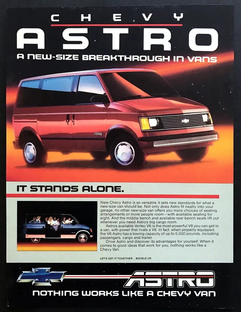 1985 Chevy Astro Van photo