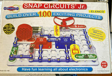 Snap Circuits Jr. SC-100 Electronics Exploration Kit, Over 100 Projects Elenco
