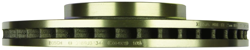 Rotor de freno de disco delantero QuietCast Bosch 1999-2006 Volvo S80 2000 2001 2002 Foto 3 de 4