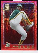 2021 Topps Archives Vida Blue Base Red Hot Foil #48/50 Athletics