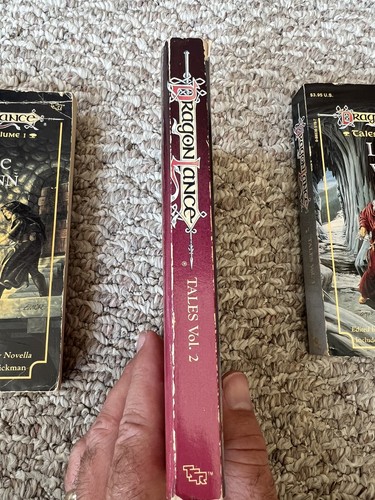 Lot DragonLance Books, Tales, Vol 1-3, 1987, Weis & Hickman - Foto 6 di 8