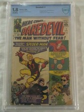 Make an offer Daredevil 1 CBCS like CGC 1.8 1st appearance of Daredevil 
