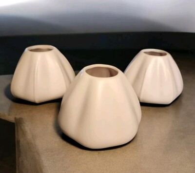 IKEA Set of 3 Pale Pink Bud Vases 4