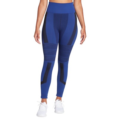 Women's DSG Twitch+Allison Ultra High Rise Seamless Colorblock 7/8 Tight Blue