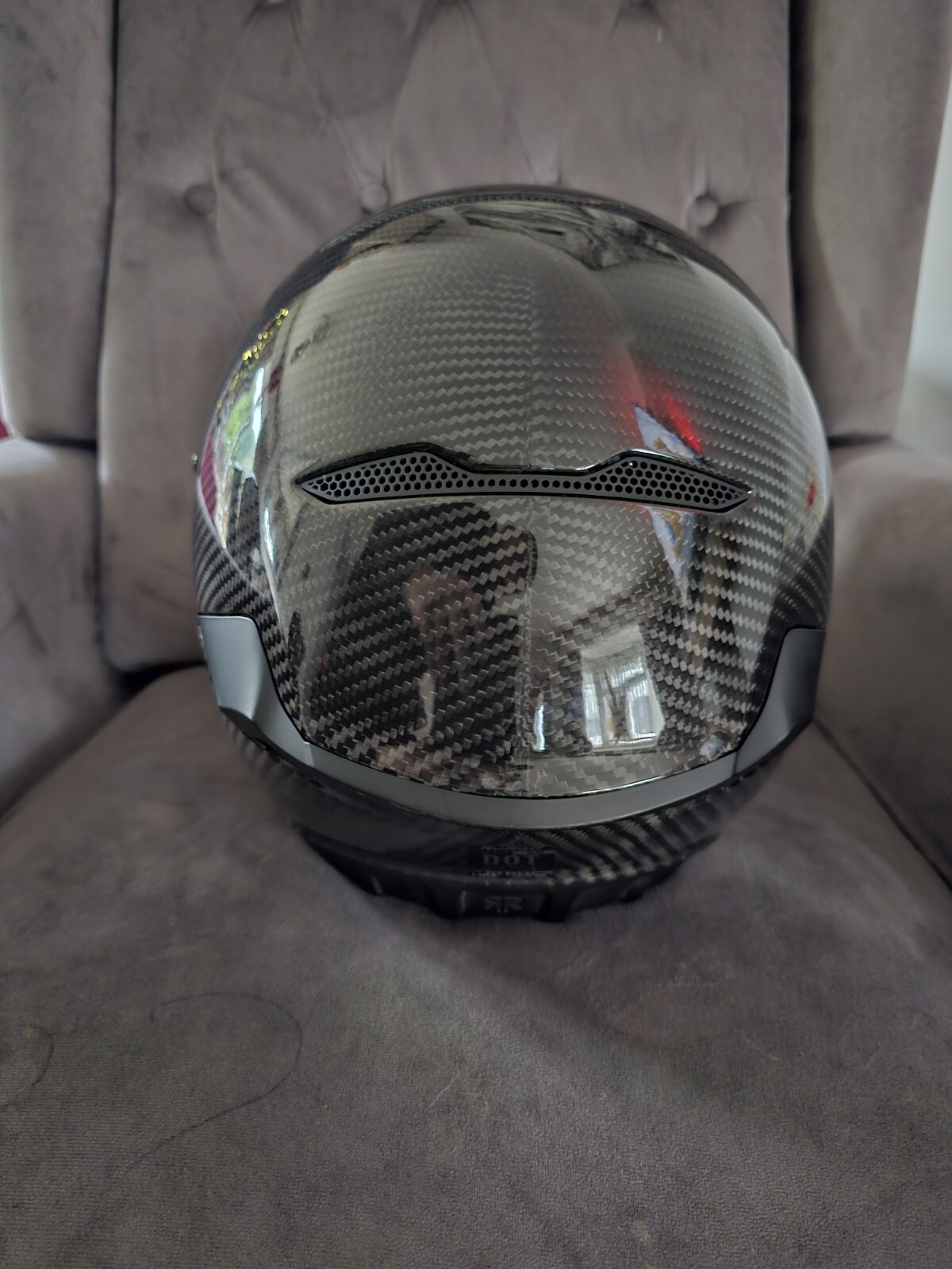 Ruroc Atlas 3.0 Liquid Carbon Large Motorcycle Helmet Two Lens Amazing Condition eBay