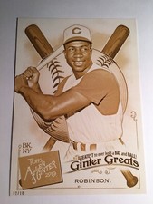 2019 Topps Allen & Ginter Ginter Greats 5x7 Frank Robinson Reds 36 /10