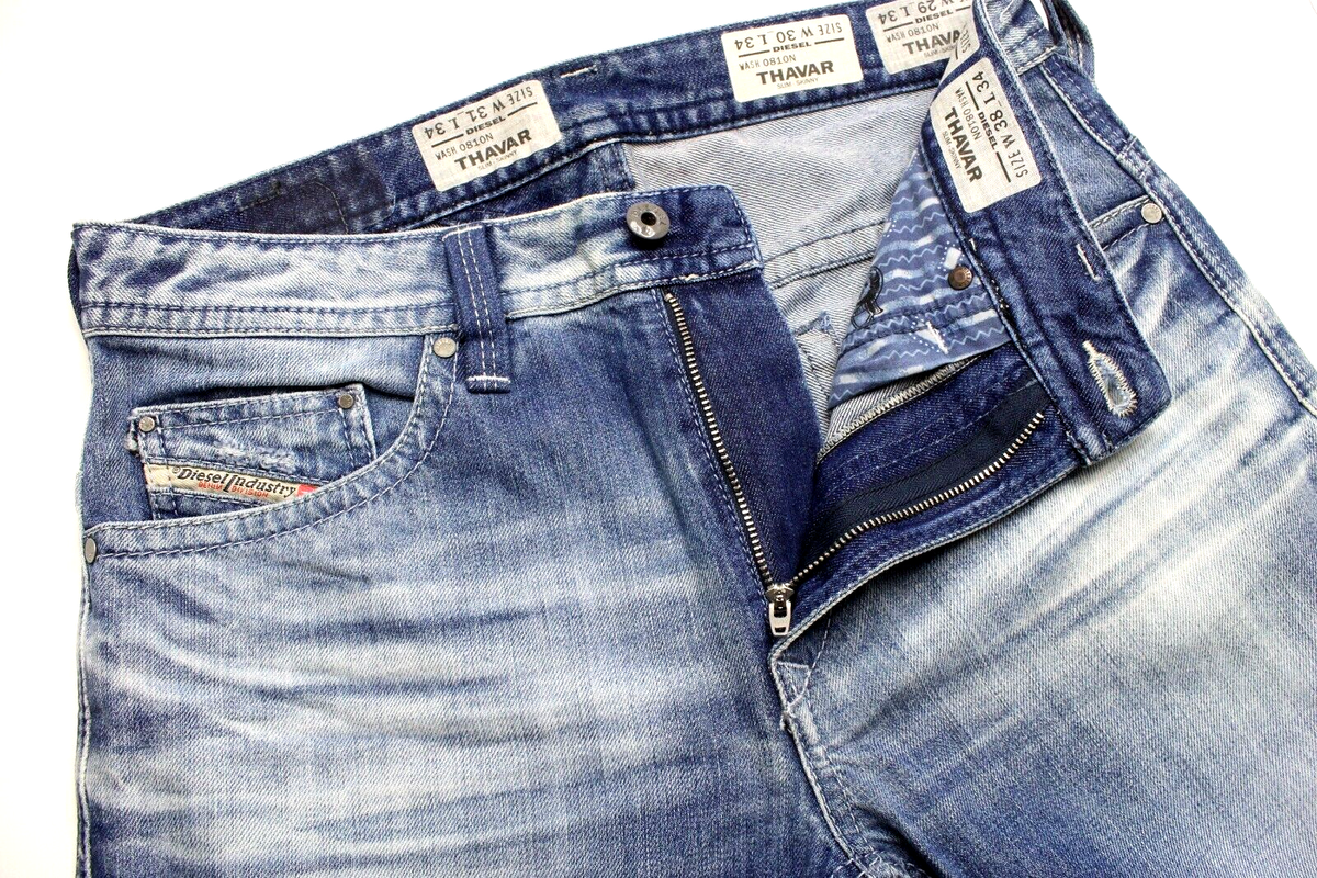 DIESEL Thavar Slim-Skinny 0810N Jeans Men
