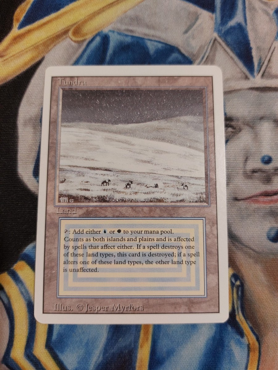 MTG Tundra ① Tundra MTG Revised Rare Land Slightly Played x1 GG1 | eBay