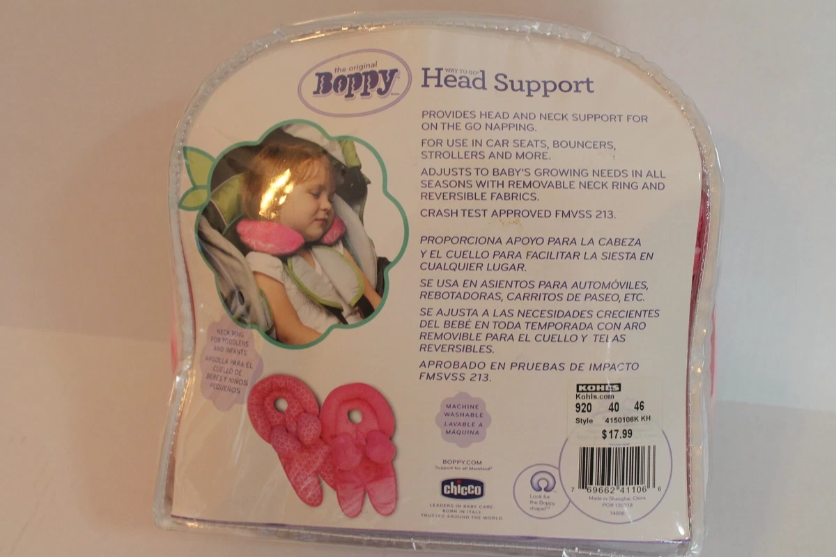 Pink Boppy Head Support for Infant Toddler Girls 0 Months Baby