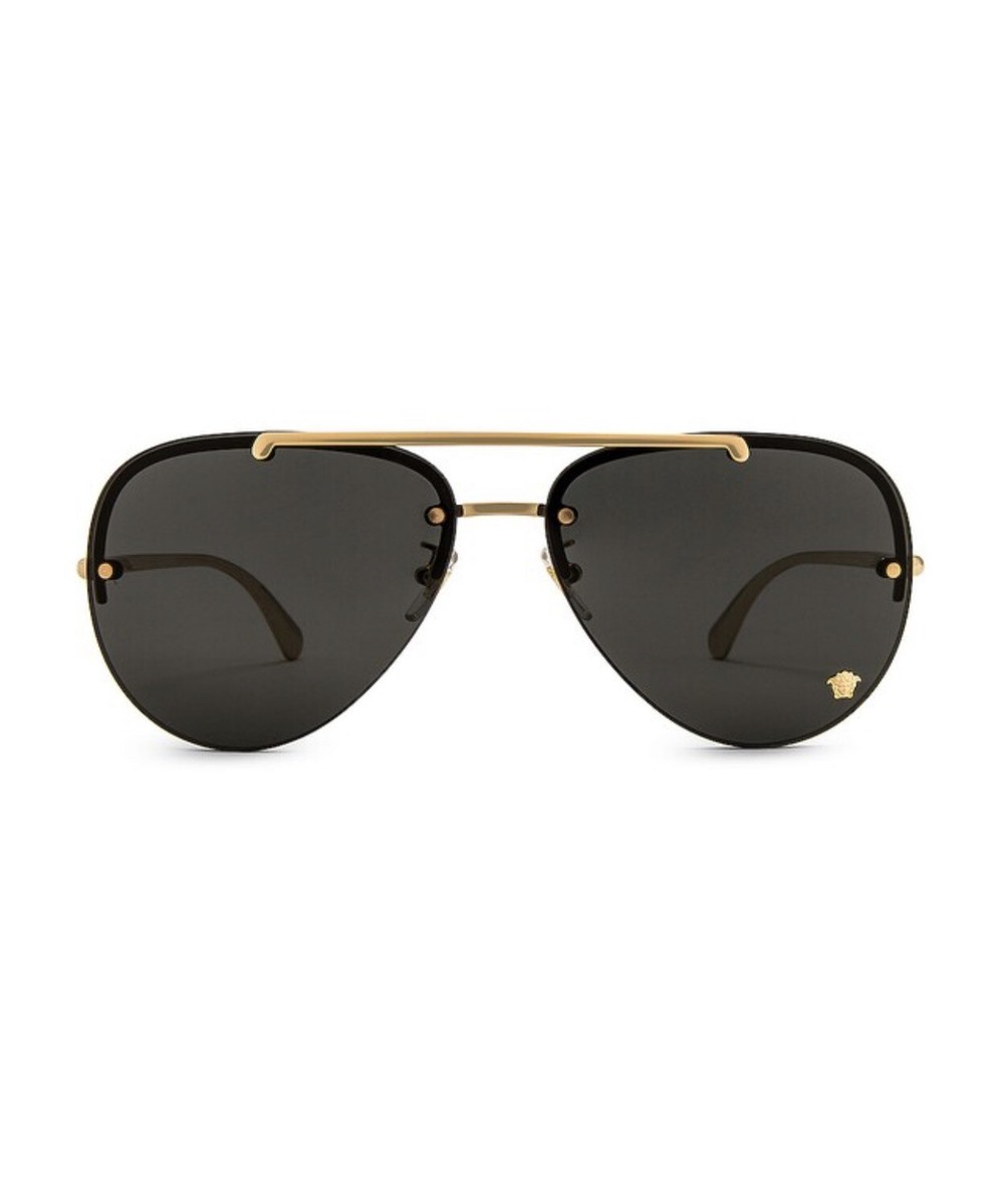 Authentic Versace Gold Glam Medusa Sunglasses Sunglasses Versace Medusa glam VE2245 100280 60-13 Gold in stock main image 4