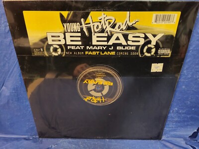 YOUNG HOT ROD - BE EASY feat. MARY J BLIGE - 12'' NEW, SEALED VINYL SINGLE