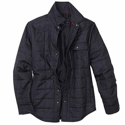 Rainforest Box Quilt Shirt Jacket Snap 