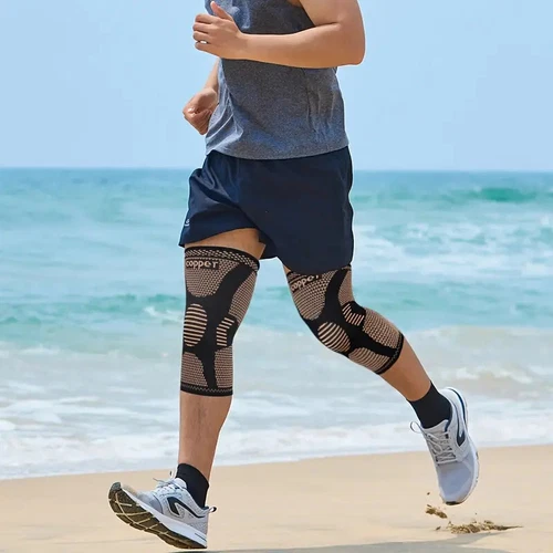 Copper Knee Sleeve Running Working Out Fitness Weightlifting for Women and Men - Picture 16 of 24