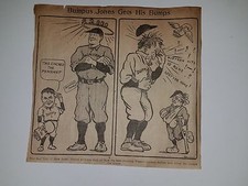 Hugh Duffy Providence Grays 1907 $2,000 Cartoon Pitching Wonder