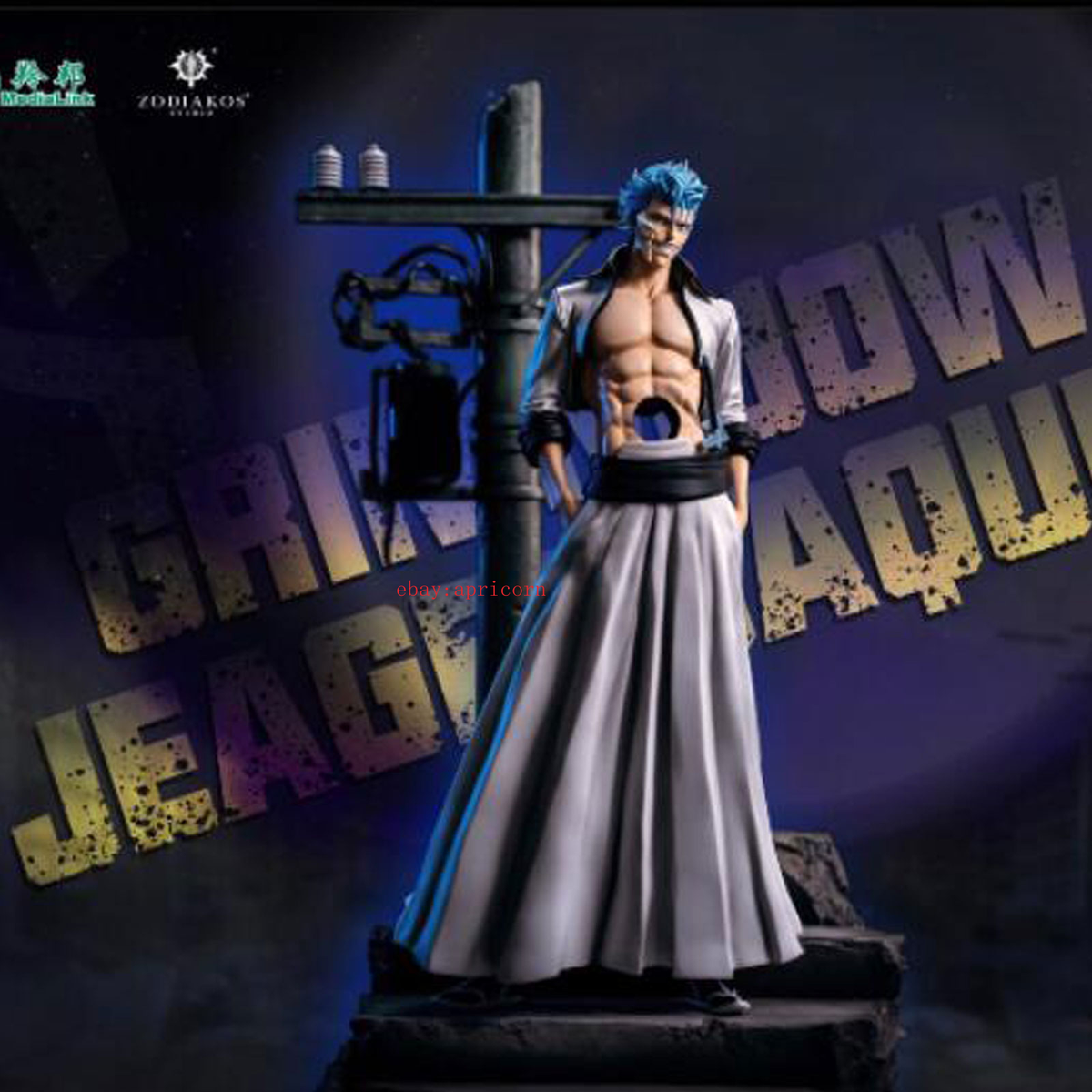 Zhuke Studio 1/6 BLEACH Grimmjow Statue Resin Figure Model