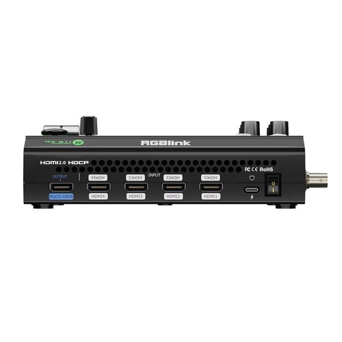 RGBLink mini-ISO 10-Channel 4K SDI HDMI Live Streaming Broadcast Video Switcher - Picture 7 of 18