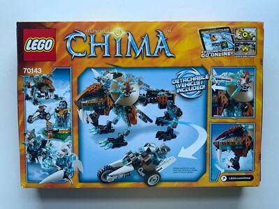 LEGO Chima 70143 Sir Fangar's Saber-Tooth Walker Building Toy- New