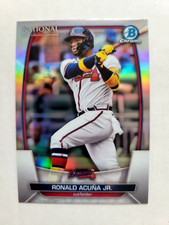 Bowman Chrome Baseball National NSCC 2023 Ronald Acuna Jr. Refractor MLB-4