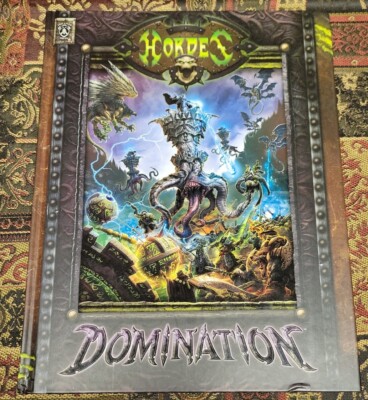Privateer Press Hordes Domination - Warmachine Miniatures Hardcover Book