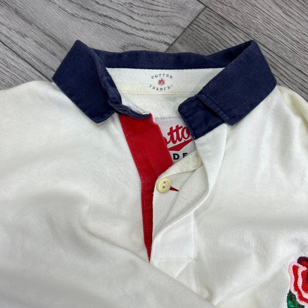 【1993studio】24FW★ Applique Collar Rugby T-shirt INK STITCH Men ST301 Custom Embroidery Add Logo Texts
