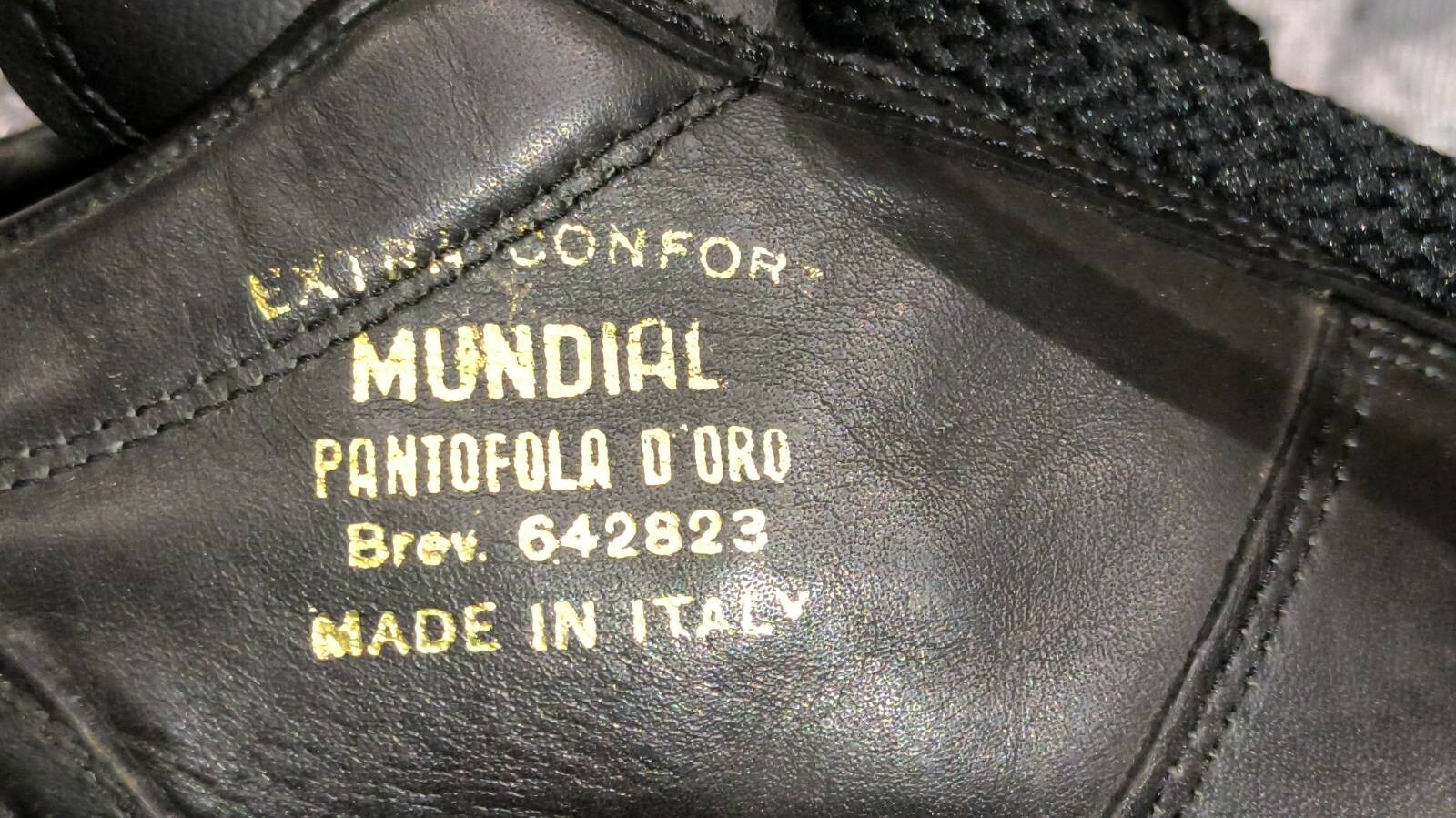 PANTOFOLA D’ORO Stivali Calcio Vintage Pantofola d'Oro Mundial Extra Comfort SG Italia Taglia EUR 40