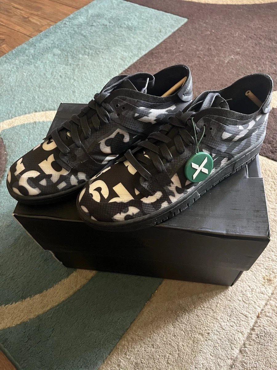 Nike Comme des Garçons x Dunk Low Monogram Print W for sale | eBay