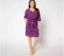 Studio Park x Amy Stran Regular Textured Cotton Dress Belt Berry M A648605