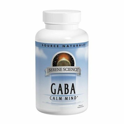 Source Naturals GABA 750 MG 180 Capsules