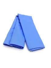 25b 115 Countess Mara Mens Solid Dress Blue Handkerchief Classic Pocket Square