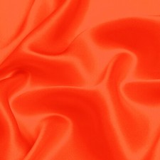Spicy Orange 100 Pure Mulberry Silk Fabric by the Yard 44" width 19 mm 6A Grade