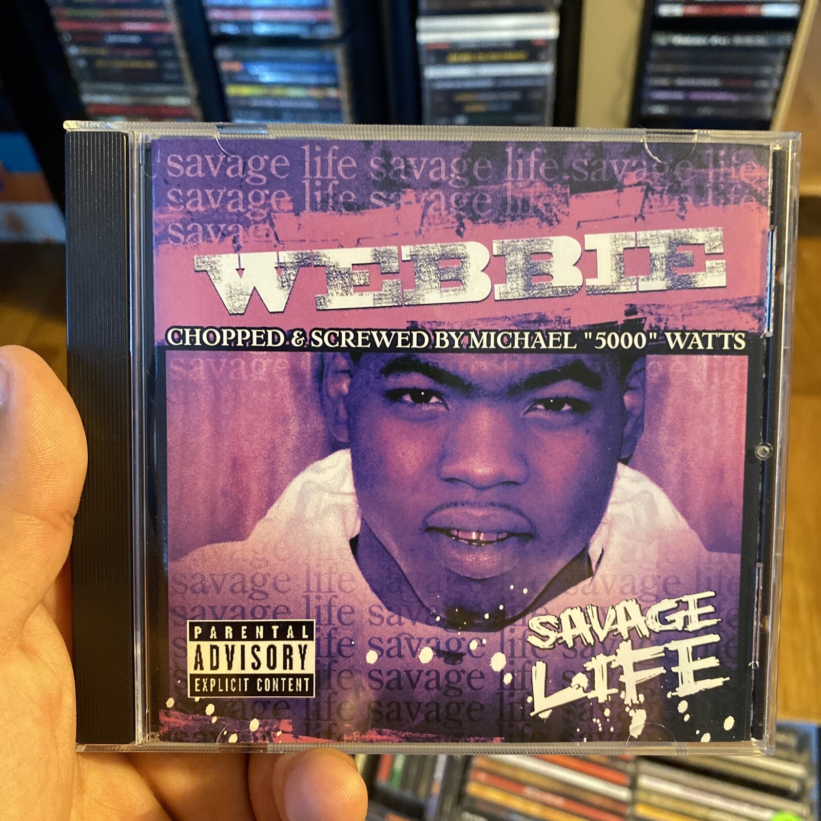 WEBBIE Savage Life CD RARE Chopped And Screwed 75678382628 eBay