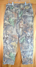 Vintage 39 X 32 Wrangler Tree Camo Pants Made In USA Jeans Rugged Wear Advantage