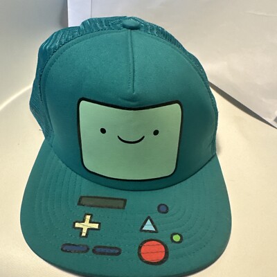 BMO Hat Mesh Rear  NWOT Blue Cartoon Network Game Console Adult Comedy Cap