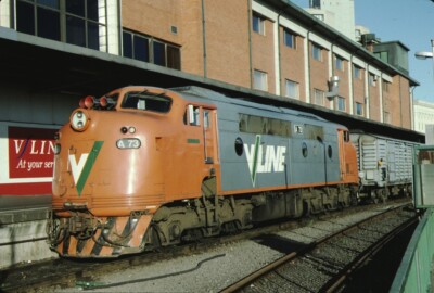 V Line Clyde A Class Kodachrome original Kodak Slide