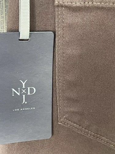 Nwt-NYDJ Women Figure Flattering Skinny Fit Stretch Jean Brown Size 4 Msrp $114 - Picture 8 of 8